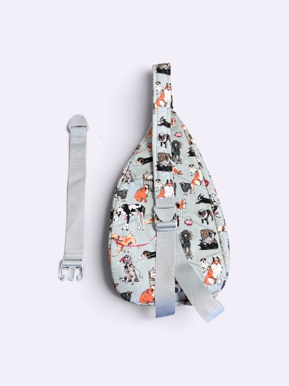 Vera Bradley Sling Bag "Best in Show" Dog Pattern NWT - Picture 3 of 8